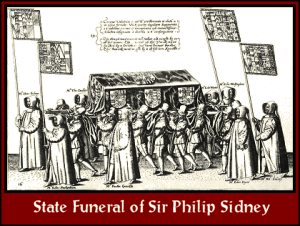 State Funeral of Sir Philip Sidney